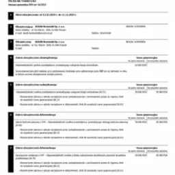 Polisa OC Biura Rachunkowego w okresie 12/2024 do 12/2025