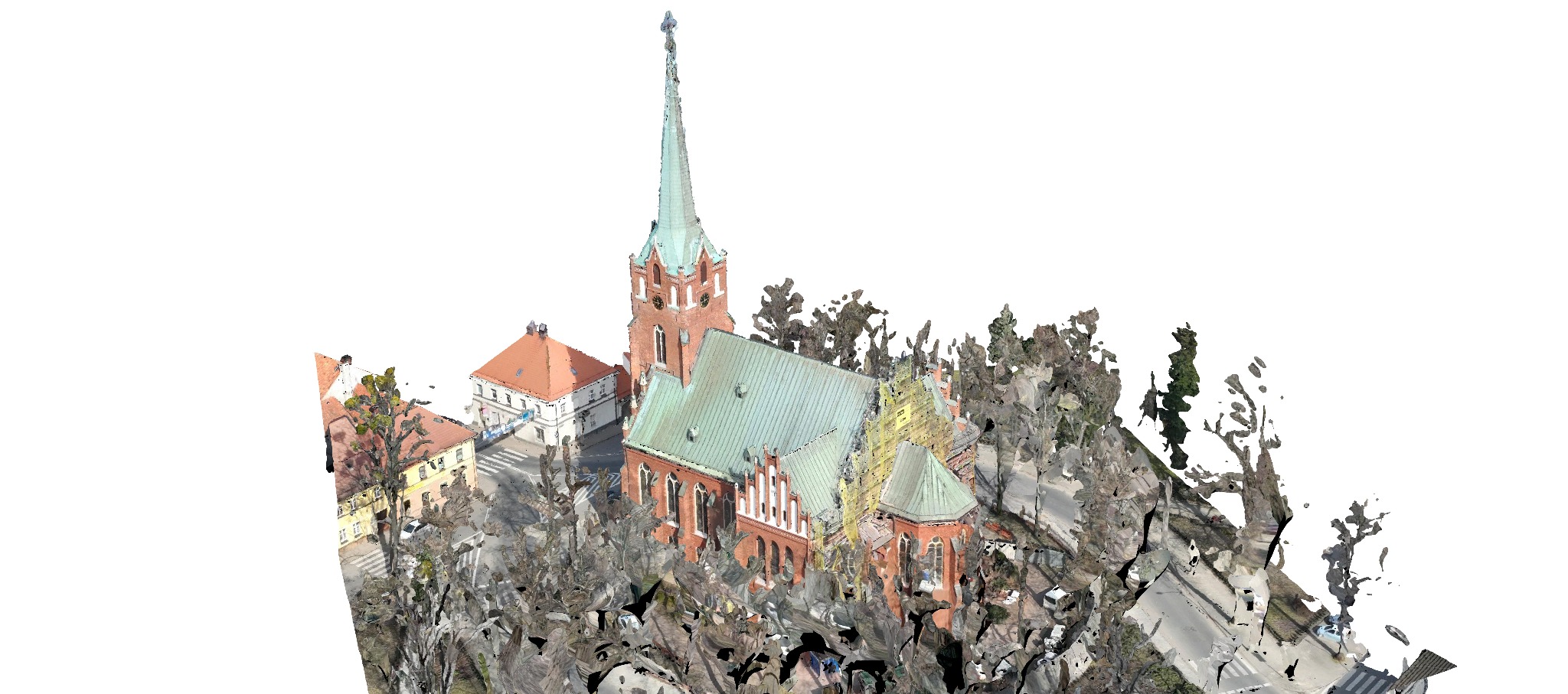 Model 3D Kościół Twardogóra