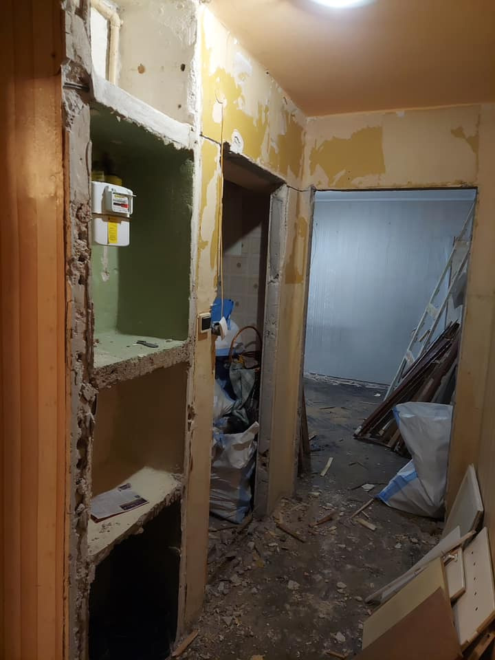 Przedpokój przed remontem