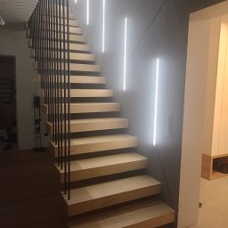 Schody drewniane Kłecko 1