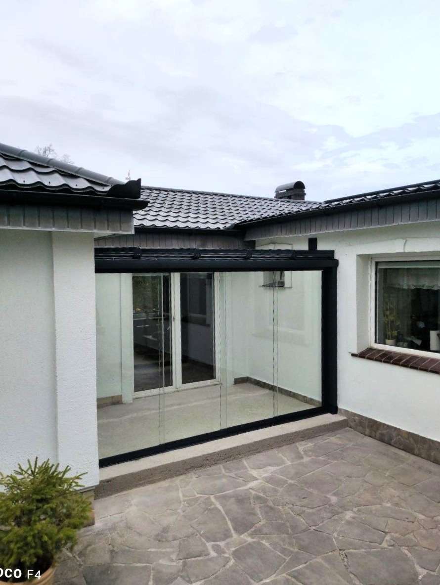 Całoroczna zabudowa tarasu