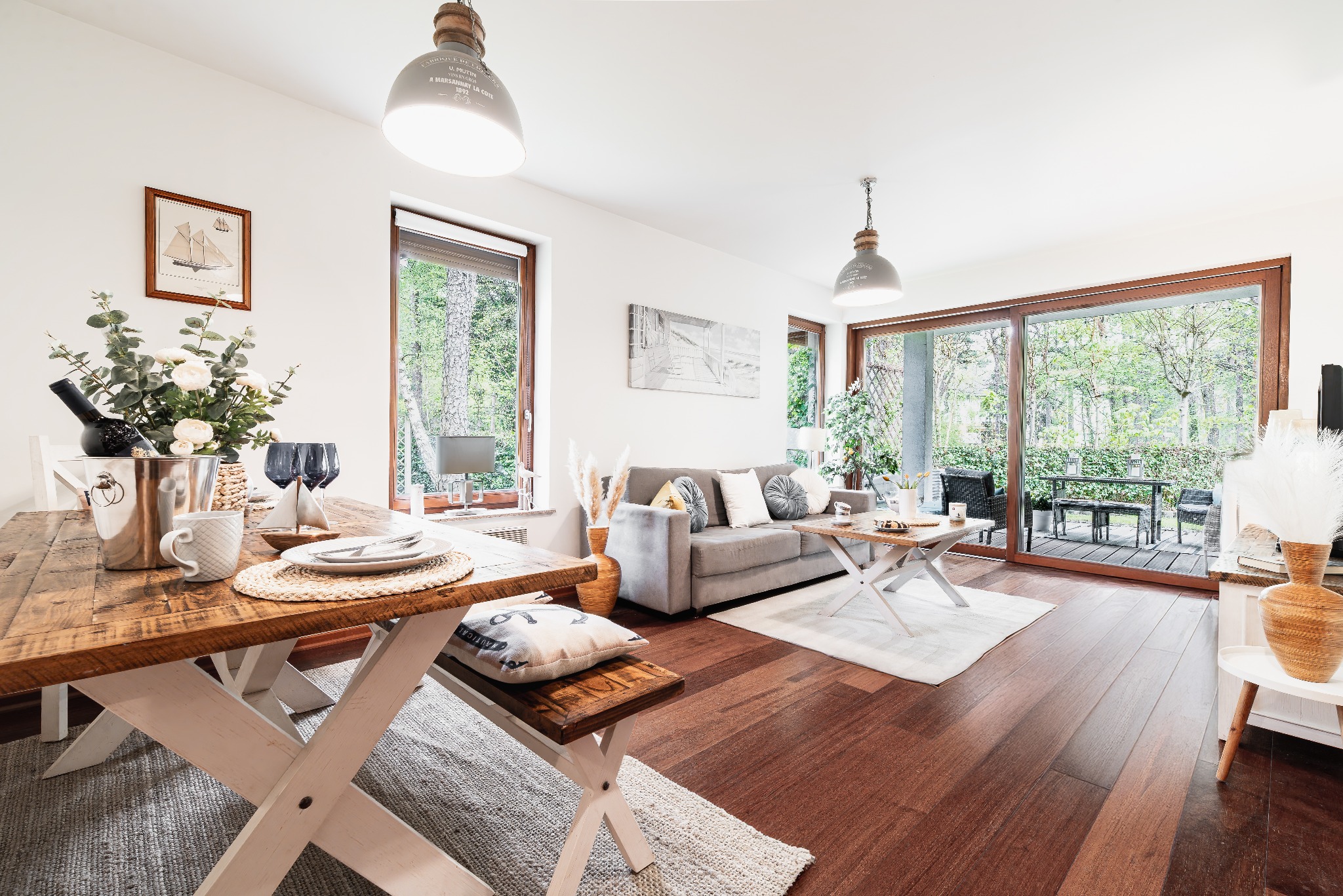 Mieszkanie na sprzedaż w Juracie z moim home stagingiem.