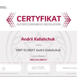 KMP KLIMAT Andrii Kalishchuk - Opłacalne Klimatyzatory Do Biura