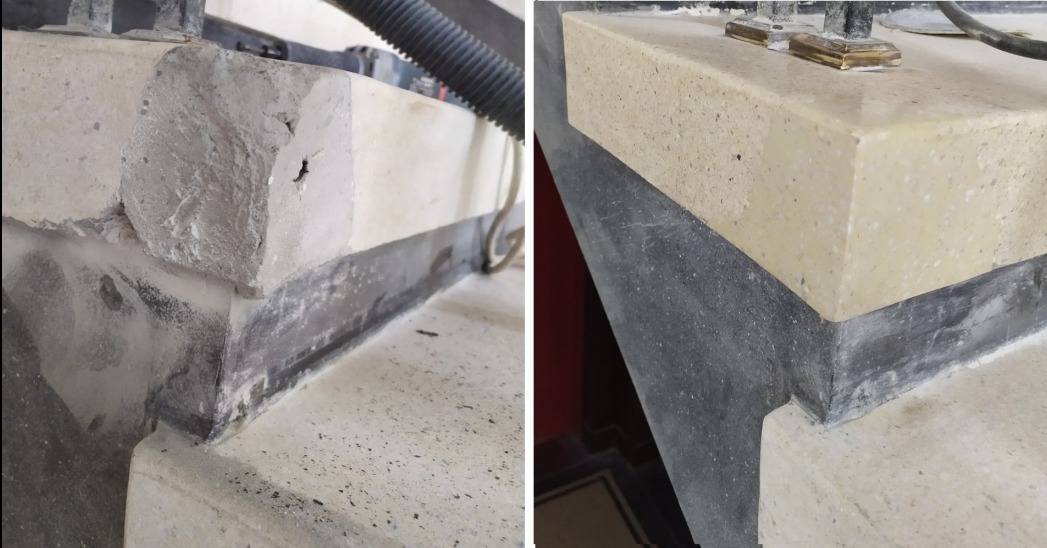 rekonstrukcja schodka