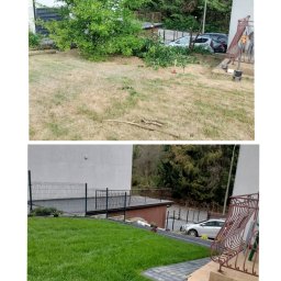 Zakładanie ogrodów Wojciechów 3