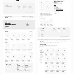 Głogowski.Studio - Makieta niskiej szczegółowości sklepu internetowego