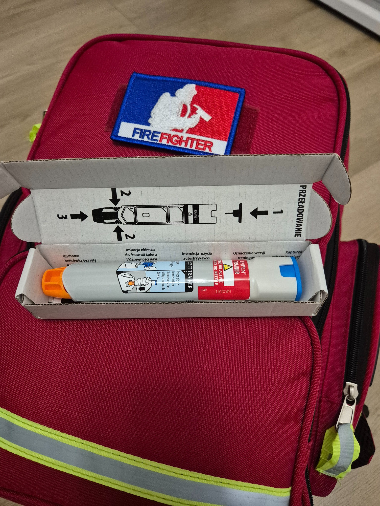 EpiPen treningowy - wstrząs anafilaktyczny
