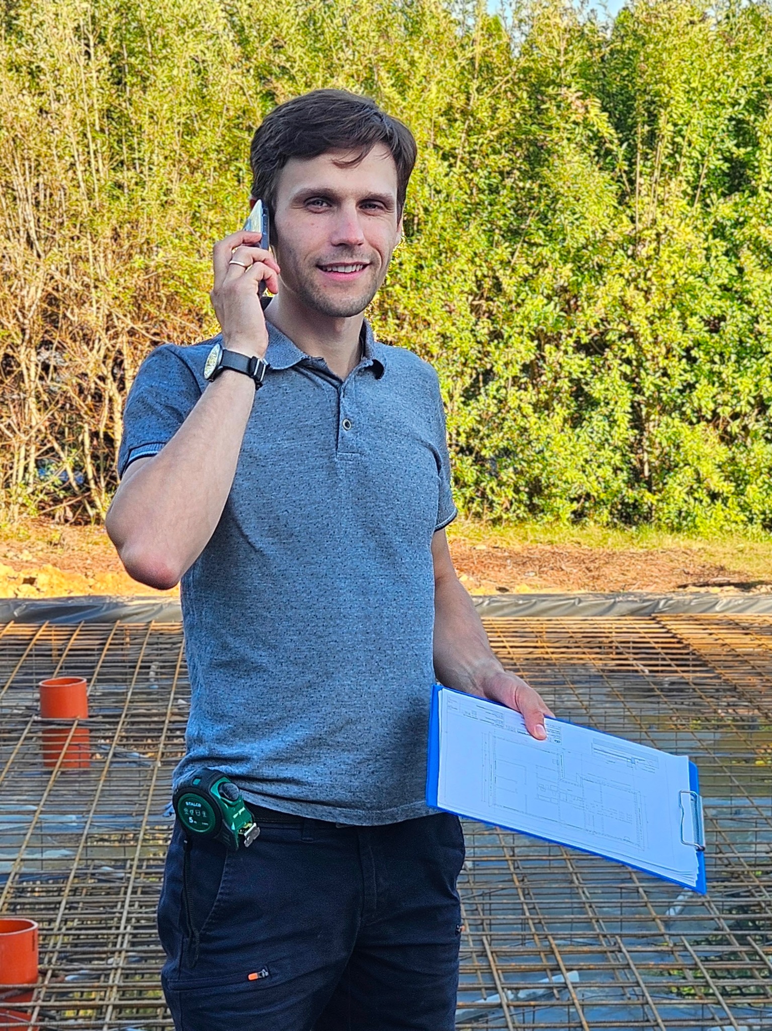 Szymon Pukownik kierownik budowy zapraszam do kontaktu.