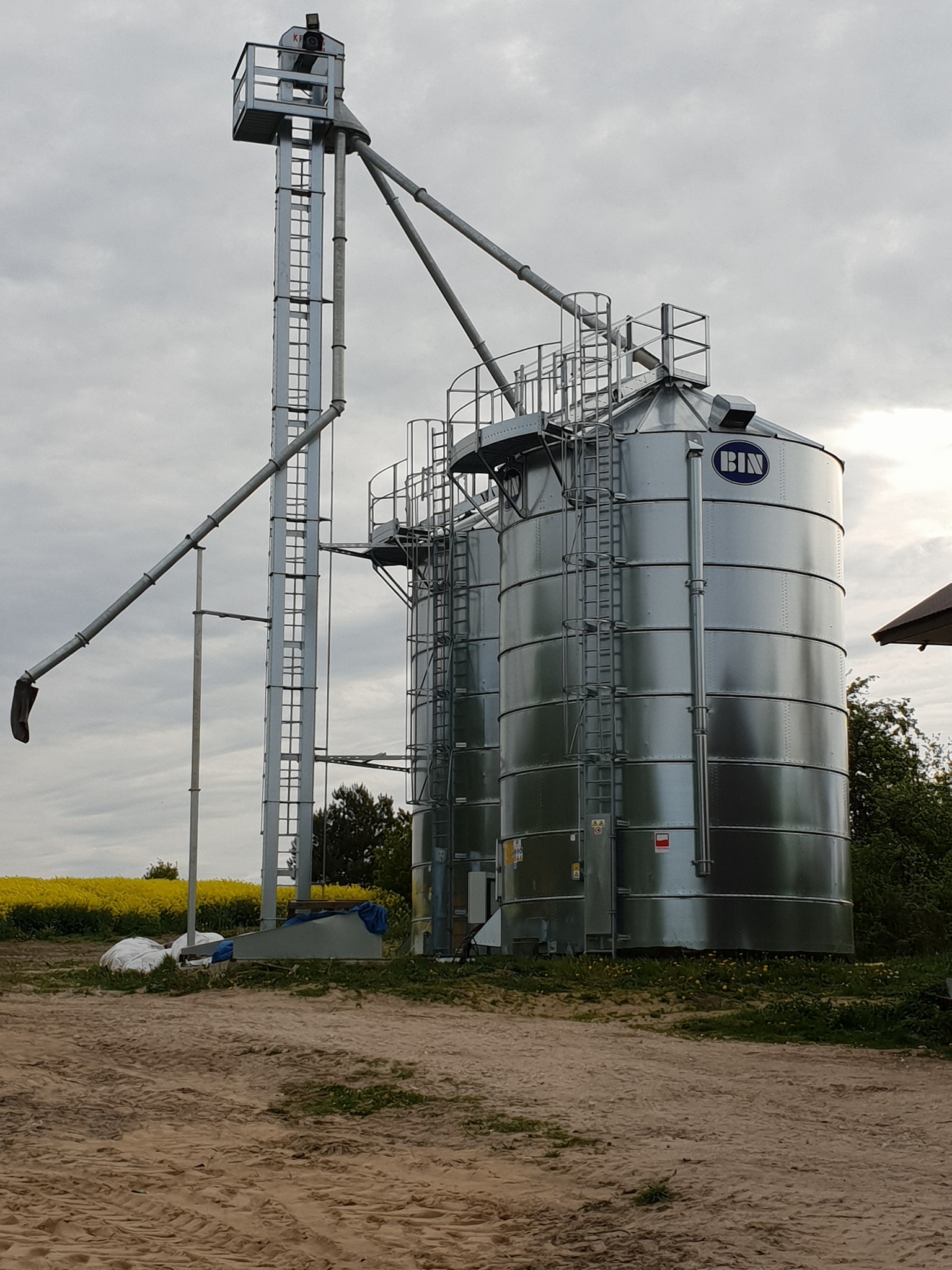 Silosy zboża