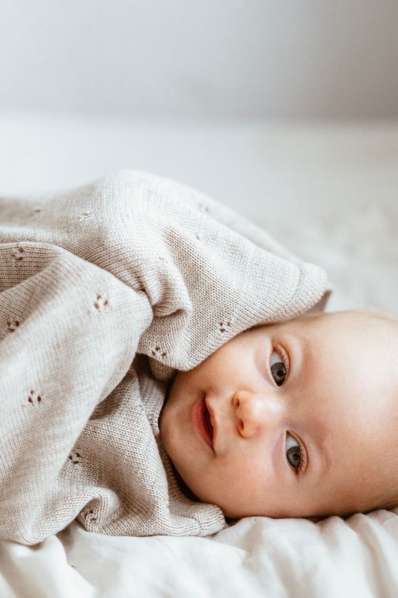 Kocyk Apollo 100% wełna merino z logo klienta.