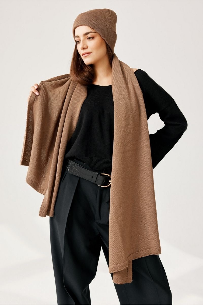 Szal Penelopę 100% wełna merino