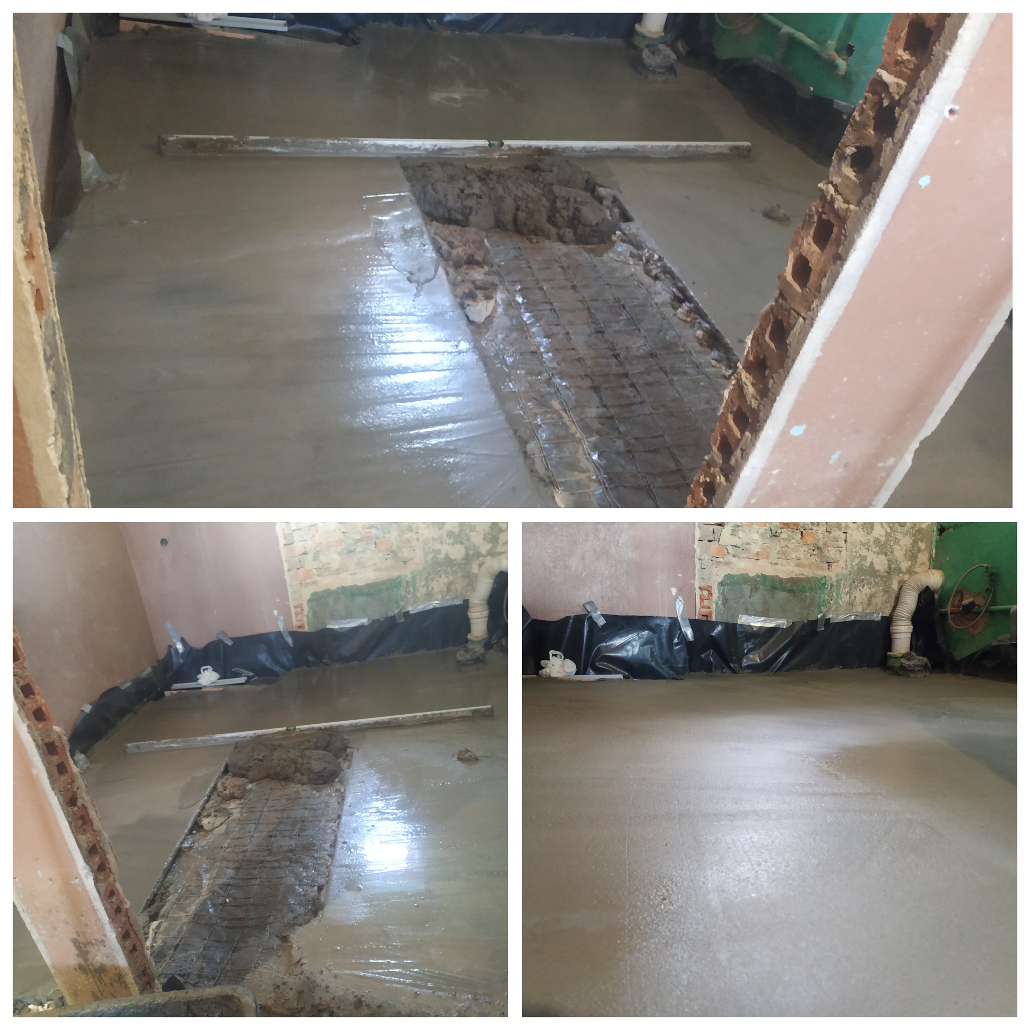 Wylewka betonowa w łazience