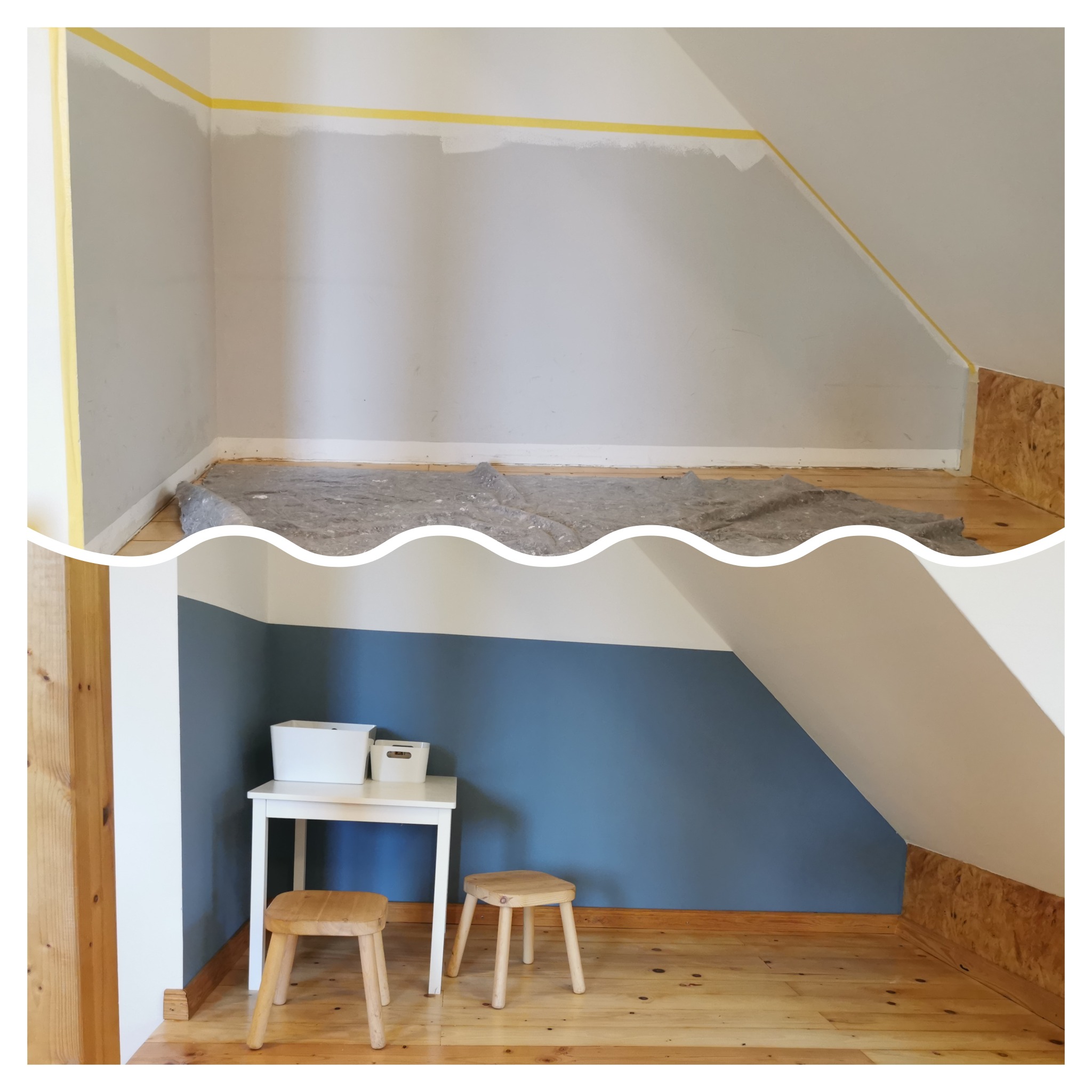 Malowanie kącika dziecięcego