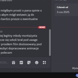 Opinia na temat montażu 26minutowego filmu
