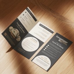 DZIEKAN DESIGN ALEKSANDRA DZIEKAN - Broszura DL składana.