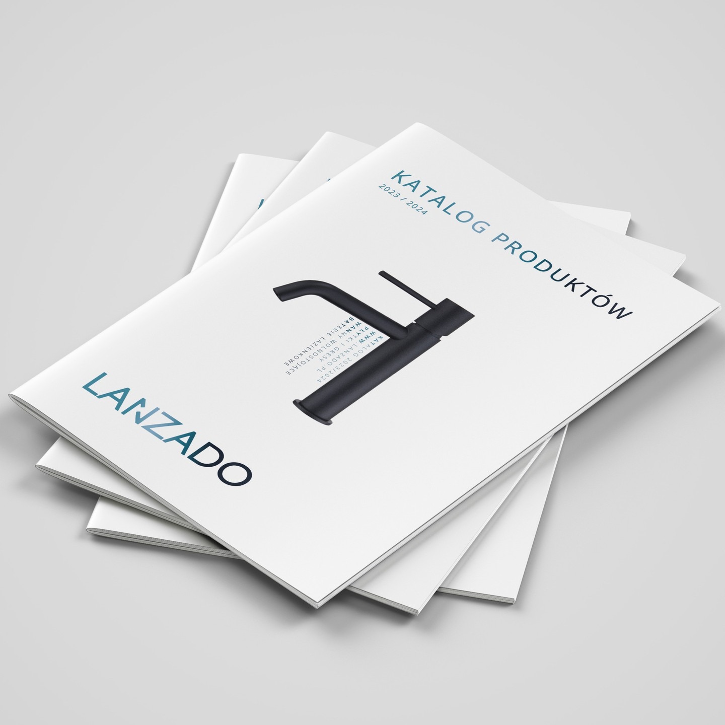 Projekt katalogu produktowego - okładka.