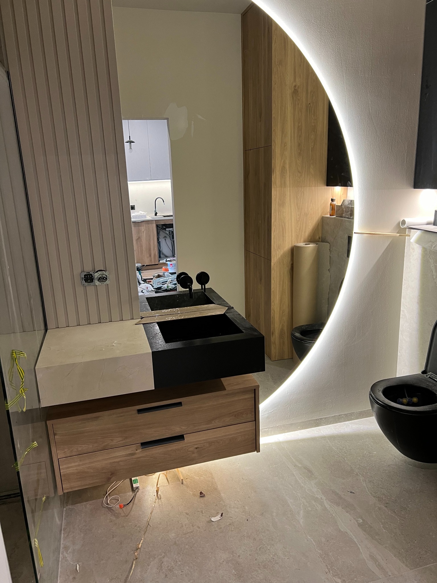 A tak kończymy łazienkę