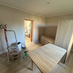 Szpachlowanie malowanie