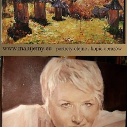 kopie obrazów, portrety olejne realizowane na zamówienie. Ręcznie wykonane w wybranym rozmiarze. więcej - www.malujemy.eu