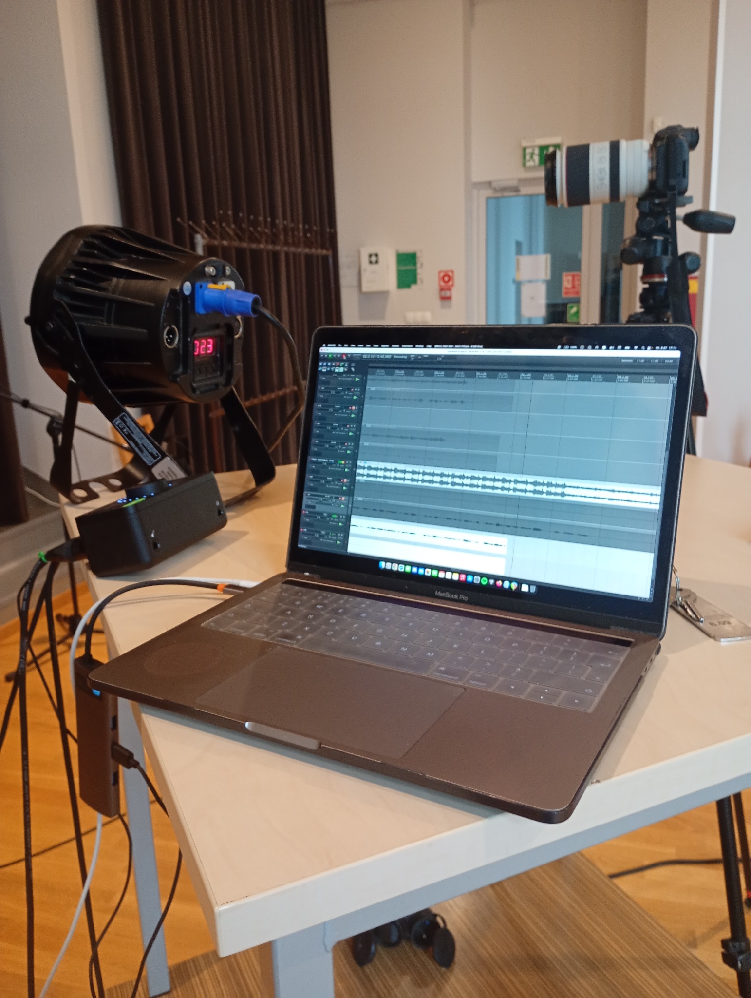 Wyjazdowe nagranie dźwięku do filmiku konkursowego