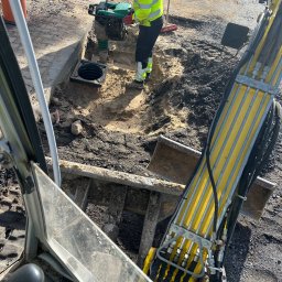 Przyłącze wod kan Czechów 2