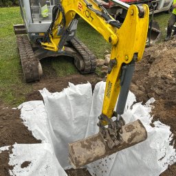 Przyłącze wod kan Czechów 1