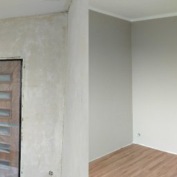 LEMINO TOMASZ NOWICKI USŁUGI REMONTOWO - BUDOWLANE - Przed i po