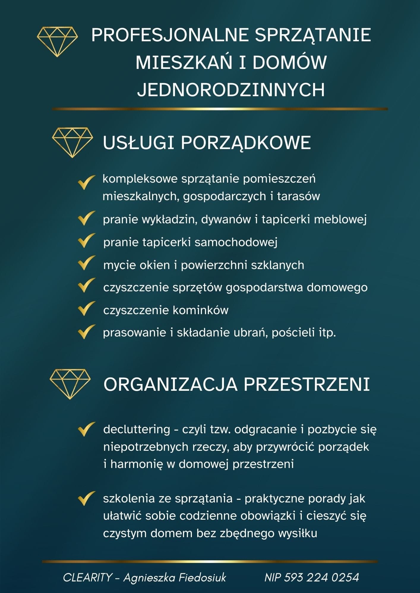 Profesjonalne sprzątanie domów: kompleksowe usługi porządkowe, pranie dywanów i tapicerki, mycie okien, organizacja przestrzeni i szkolenia ze sprzątania.