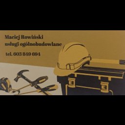 Usługi og&oacute;lnobudowlane Maciej Rowiński - Montaż Ścianek Działowych Szczecin