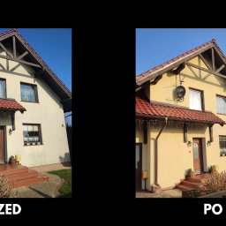 Mycie elewacji Puck 1