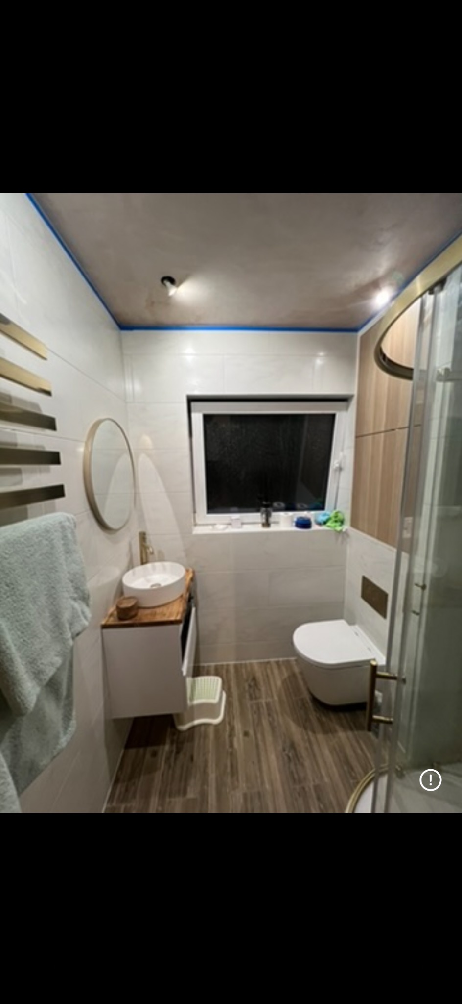 Łazienka wykonana w pełni samodzielnie od A do Z