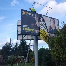 Wymiana baneru reklamowego 