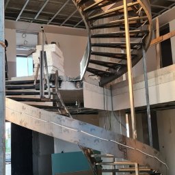 STALVER Katarzyna Chlistowska, Paweł Chlistowski s.c. - Schody wstęgowe - zdjęcie w trakcie realizacji projektu