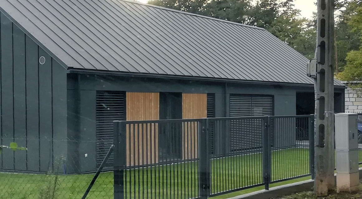 Projekt w konstrukcji drewnianej.