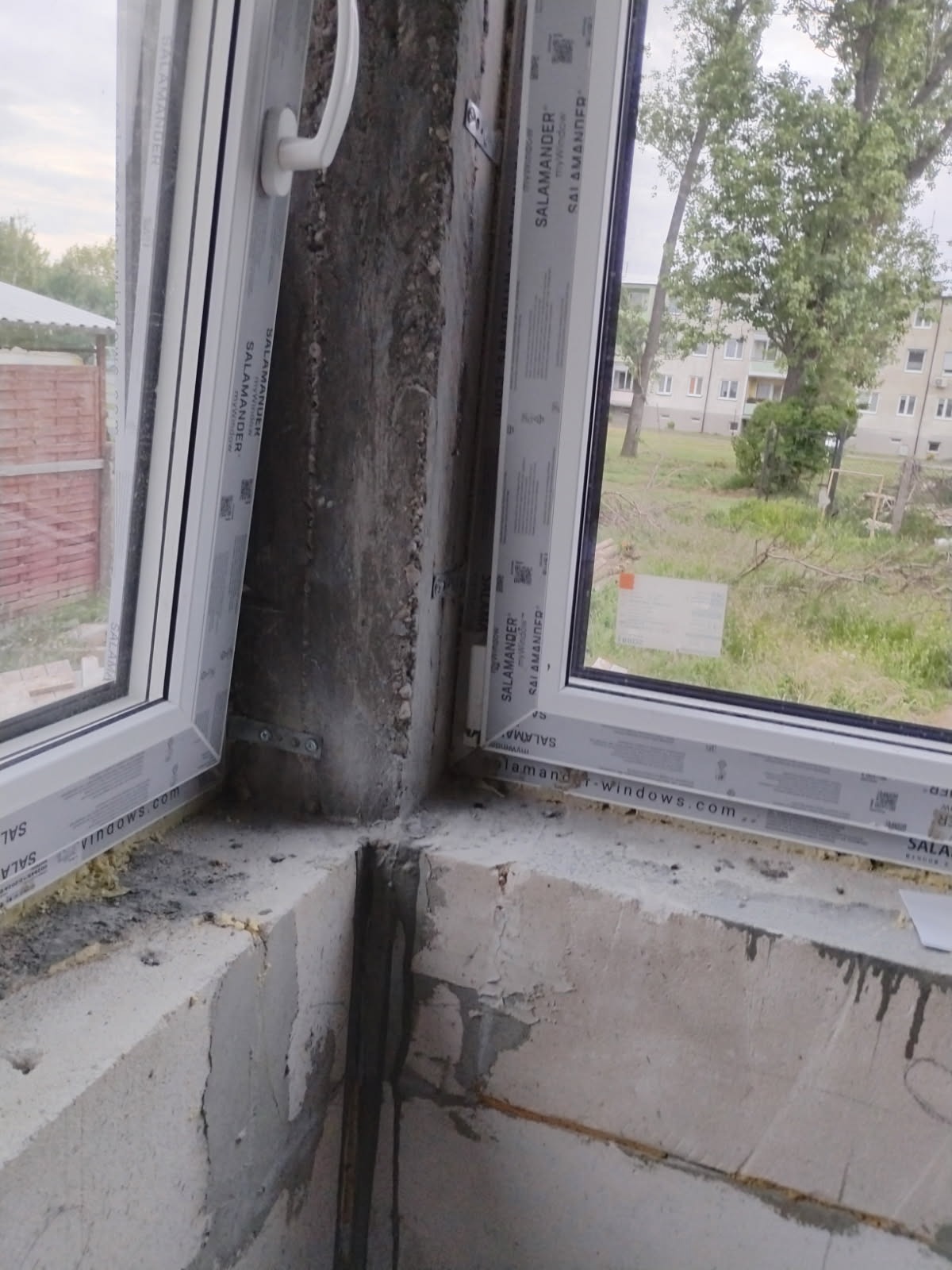 Montaż okien w nowo wybudowanym domu