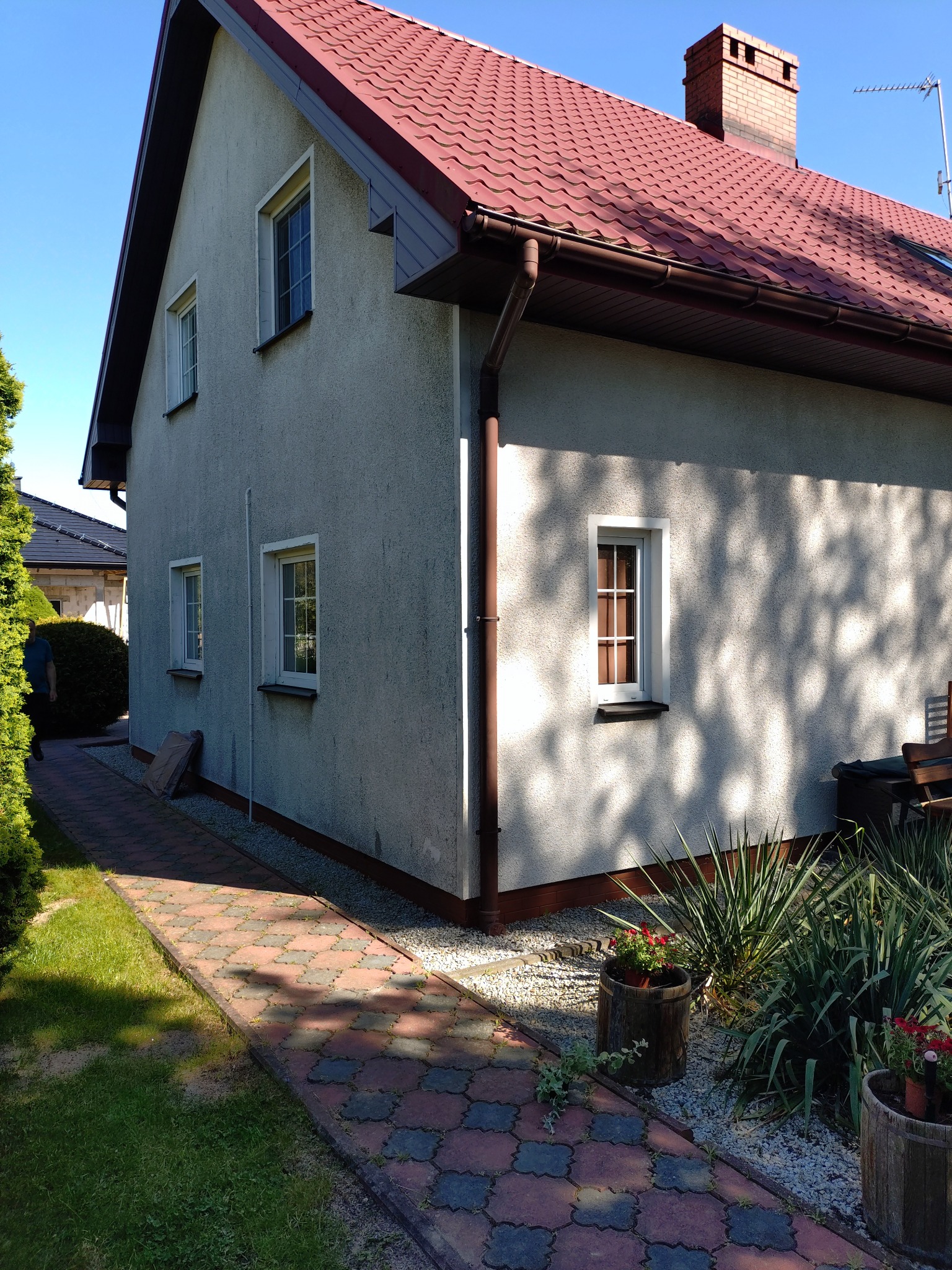 Przed malowaniem elewacji, baranek