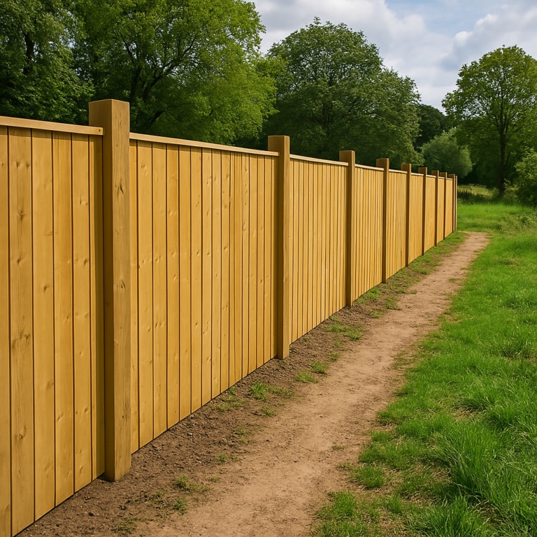 Ogrodzenie drewniane