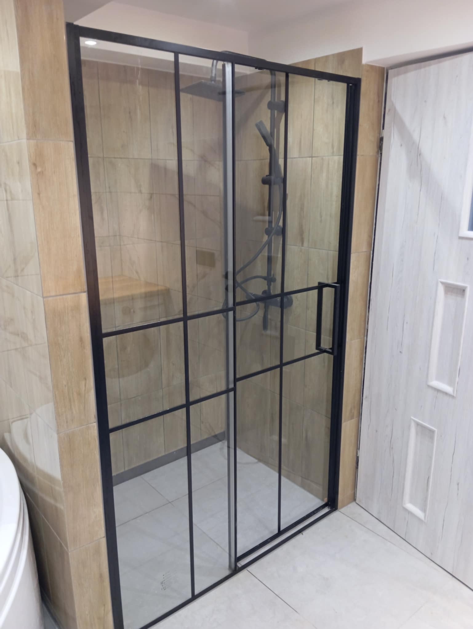 Wykonanie prysznica.