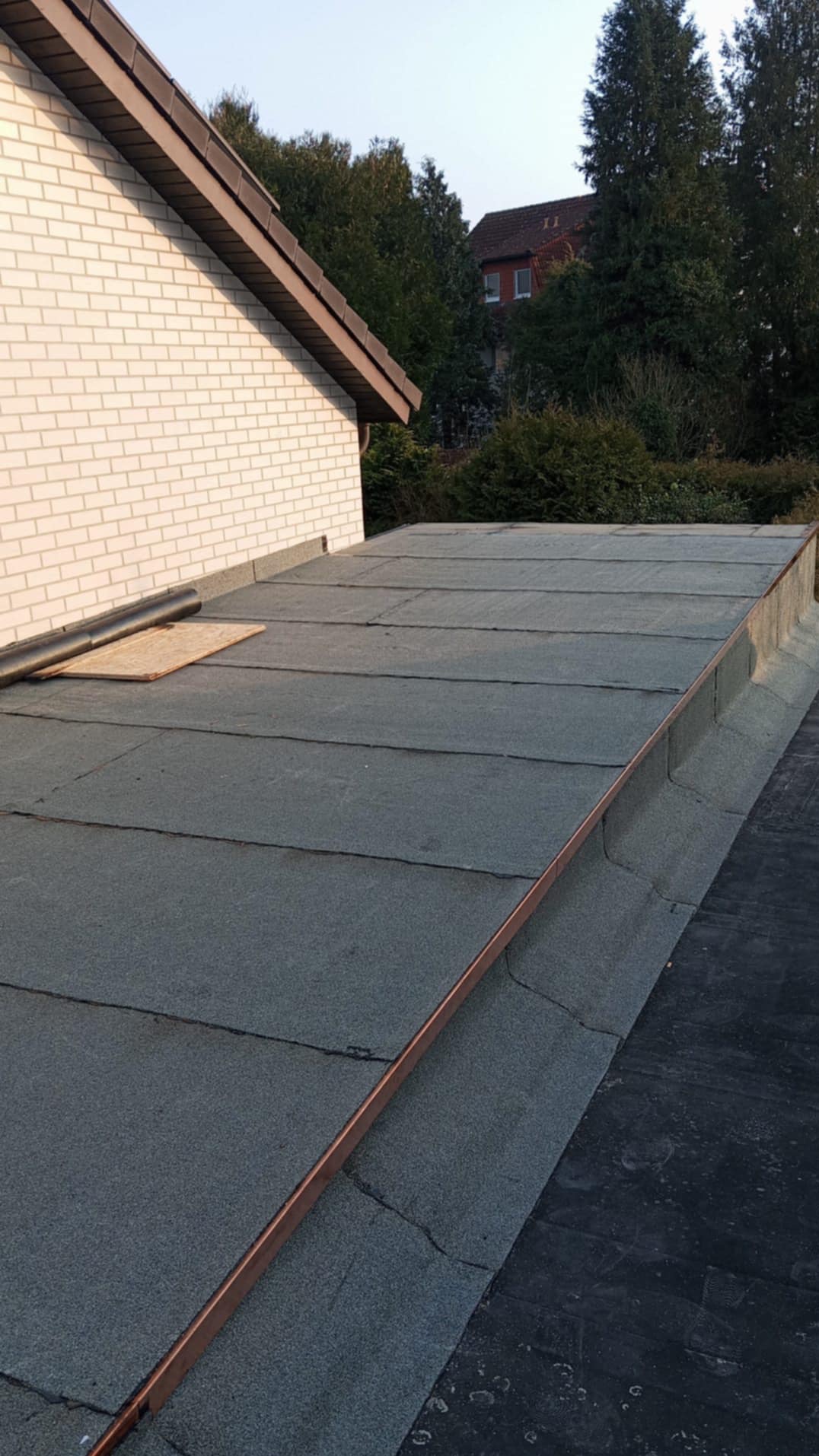 Wykonanie zadaszenia nad garażem.