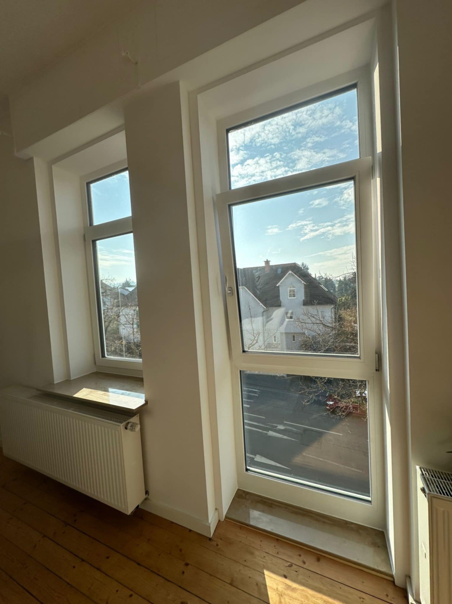 Wykonanie parapetów.