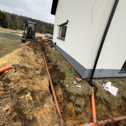 Niwelacja terenu Chełm Śląski 2