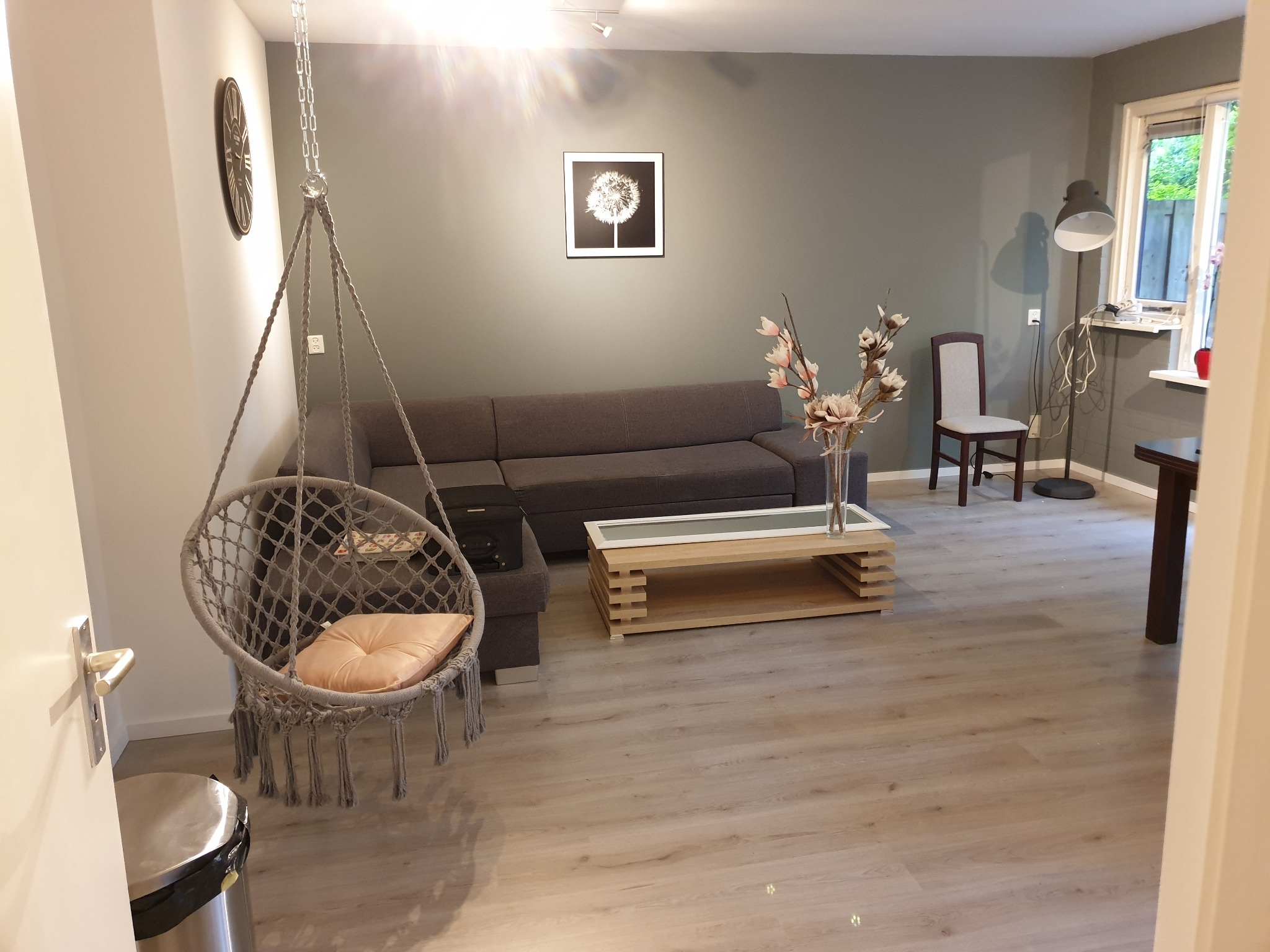 Po remoncie salonu..