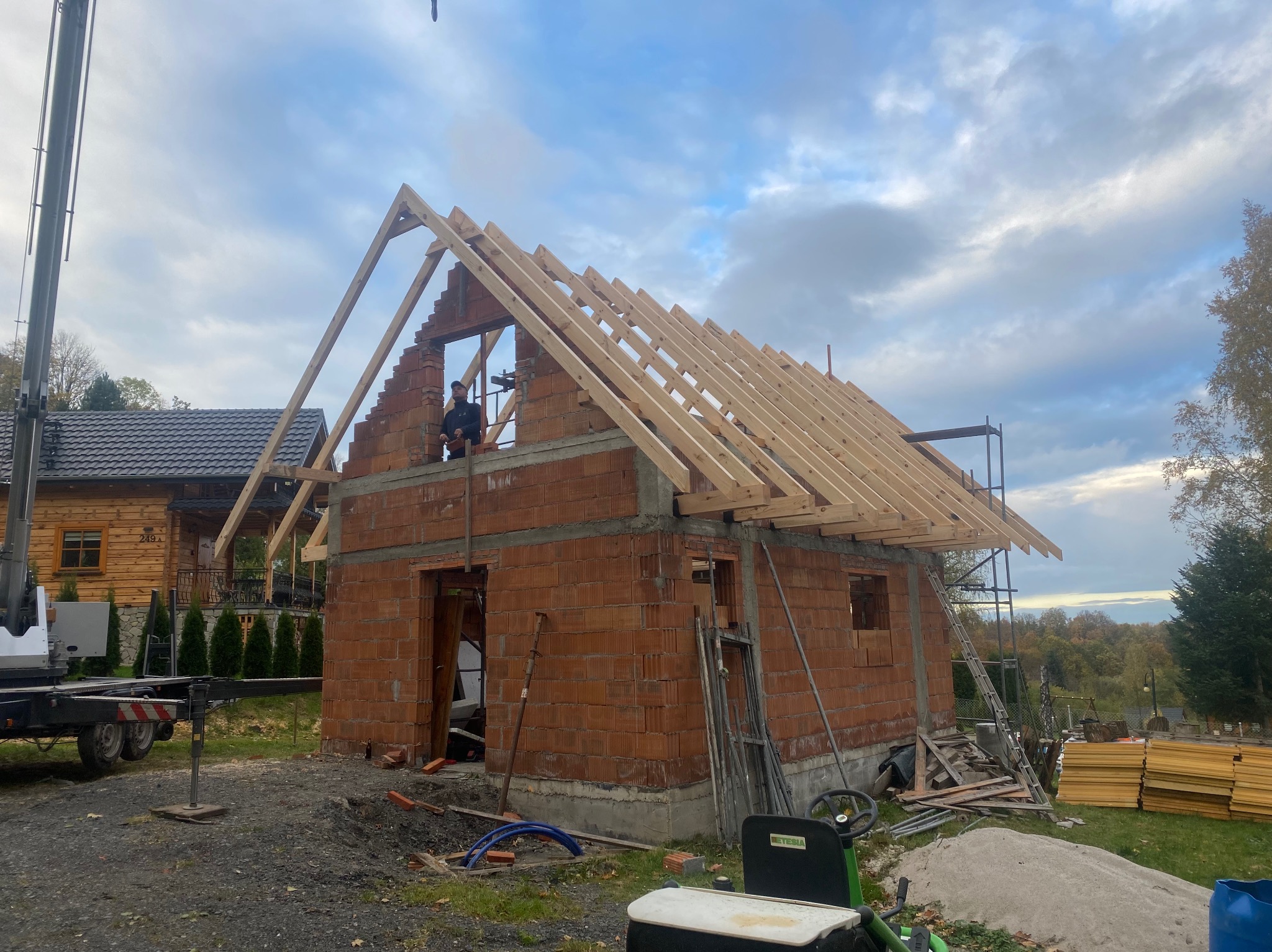 Kompleksowa budowa więźby dachowej