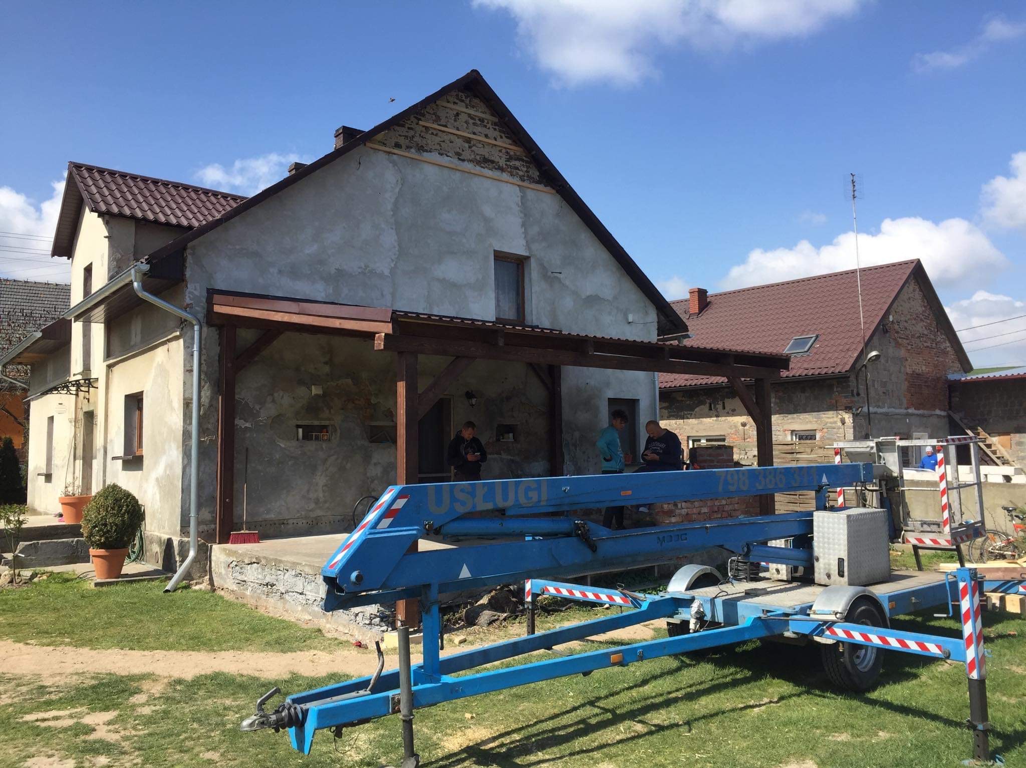 Kompleksowa budowa zadaszenia (taras)