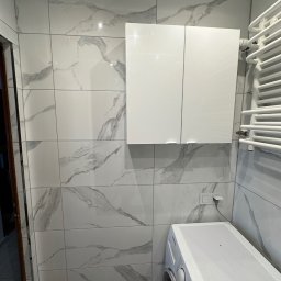 Realizacja łazienki w bloku.