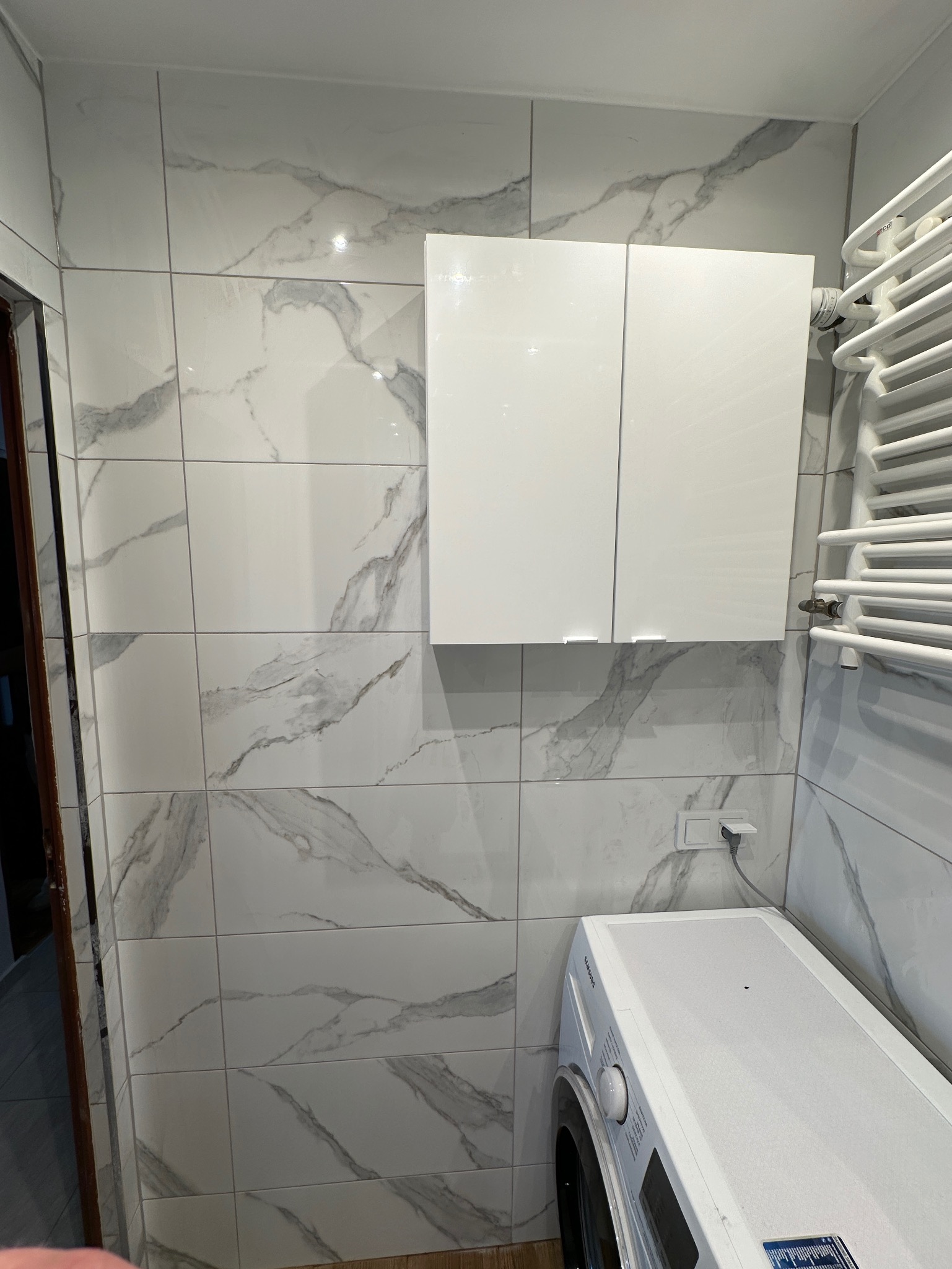 Realizacja łazienki w bloku.