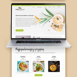 Blue Banana - Strona internetowa oraz logo dla Dietetyka Klinicznego.