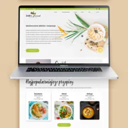 Strona internetowa oraz logo dla Dietetyka Klinicznego.