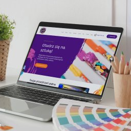 Strona internetowa z modułem rezerwacji dla Malowisko.art