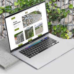 Blue Banana - Sklep internetowy dla firmy specjalizującej się w ogrodzeniach gabionowych.